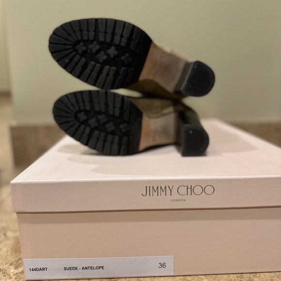 Jimmy Choo Dart Moto Boots - Picture 3 of 5